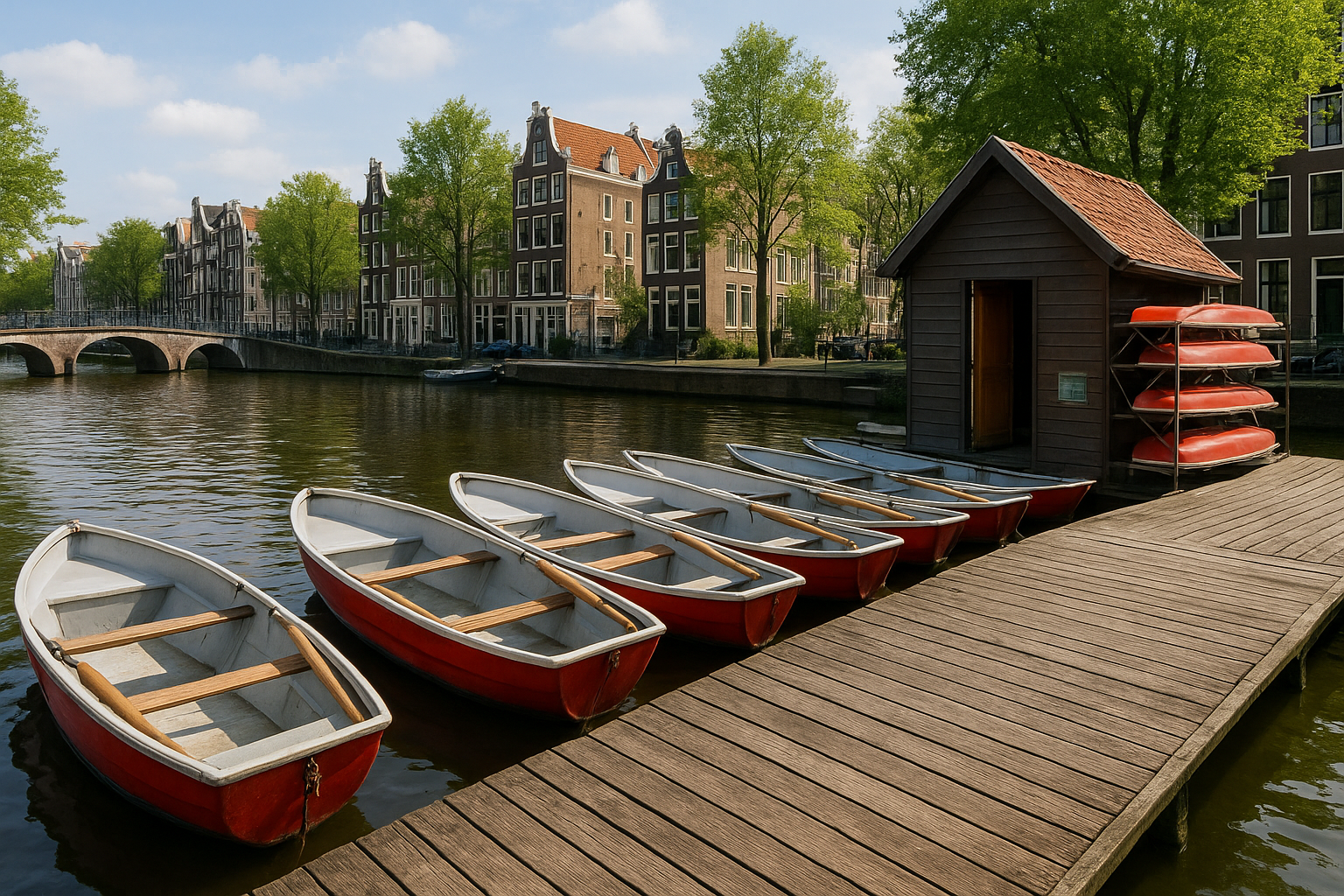Foto bij Amsterdam Boat Center als startpunt voor een ontspannen bootdag in september